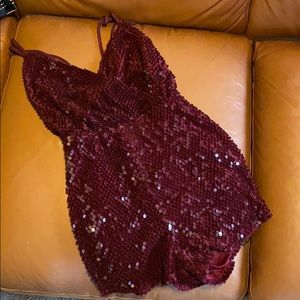 Forever21 NWT Sequin Romper